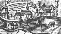 vyobrazení kostela v Broumovském urbáři