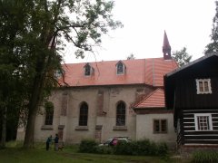 pohled zprava