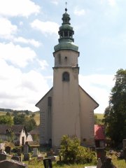 průčelí kostela