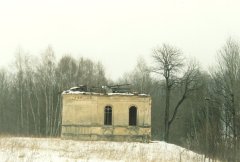 kaple před částečnou opravou