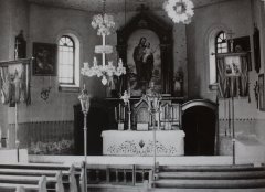 foto původního interiéru kaple