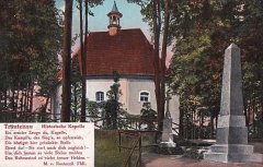 dobová pohlednice s kaplí