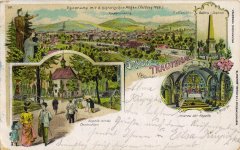 kaple na dobové pohlednici