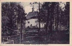 dobová pohlednice s kaplí