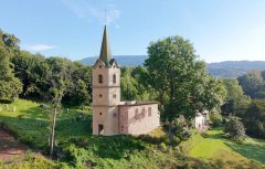 vizualizace podoby kostela, jak by měl vypadat na konci roku 2026