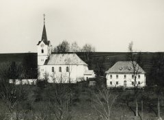 historické foto kostela