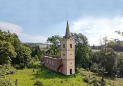 vizualizace podoby kostela, jak by měl vypadat na konci roku 2026