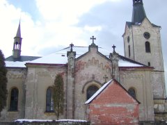 pohled zleva