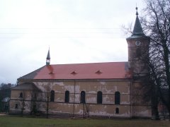 pohled zleva