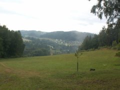 výhled od kostela
