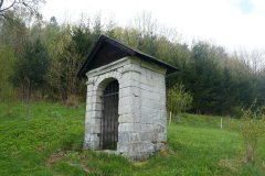 kaple křížové cesty - pohled zepředu zprava