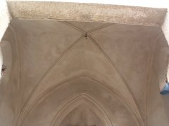 pohled do interiéru - klenba