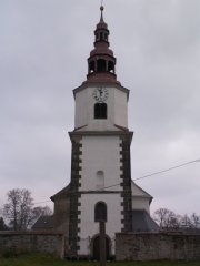 průčelí kostela