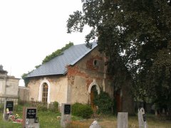 pohled zepředu zleva - nová střecha