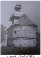 oprava kaple po požáru