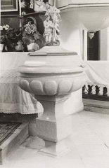 detail výzdoby kostela