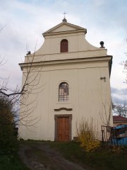 průčelí kostela