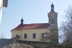 pohled zleva