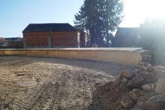 oprava ohradní zdi