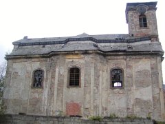 pohled zleva
