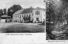 kaplička na dobové pohlednici