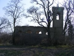 pohled zleva