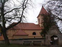 pohled zleva