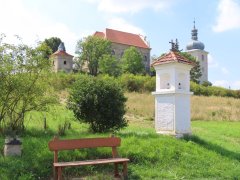pohled od kapličky
