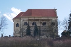 pohled zleva