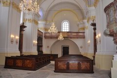 pohled do interiéru - přední část