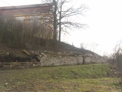 pohled zepředu zleva - oprava terasy