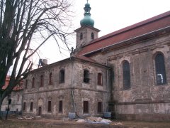 pohled zleva