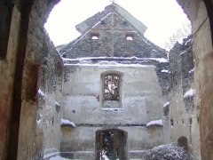 pohled do interiéru - přední část