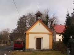 pohled zepředu - opravený sanktusník