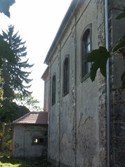 pohled na levou stěnu