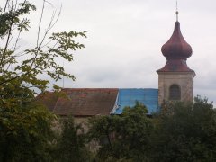 pohled zleva