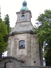 průčelí kostela