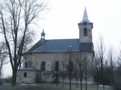pohled zleva - nová střecha