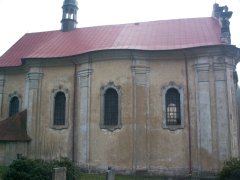 pohled zleva