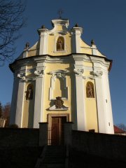průčelí kostela