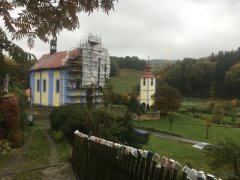 oprava průčelí kostela