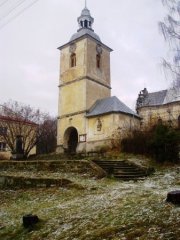 zvonice před opravou