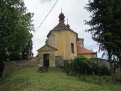 presbytář kostela