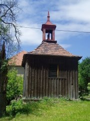 zvonice před opravou