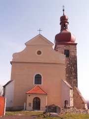 průčelí kostela