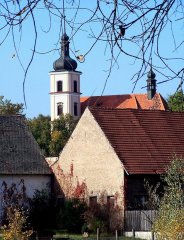 pohled na kostel od Ohře