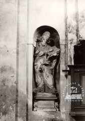 výzdoba interiéru - socha sv. Řehoře