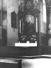 boční oltář sv. Františka