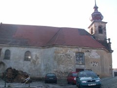 pohled na přední část zleva