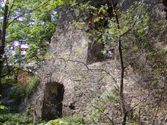 pohled do interiéru - levá stěna